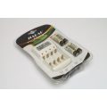 Rechargeable Battery Charger (With 4 AAA And 4 Free AA Batteries)