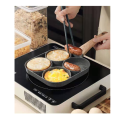 Non-Stick Frying Pan with 4 Hole Pancake Pan Fried Egg Burger Pan