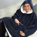 Huggle Hoodies  One Size Fits All - Navy Blue