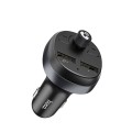 Hoco E41 - Dual USB Car Charger with FM Transmitter Bluetooth Aux Modulator Car Audio MP3 Player ...