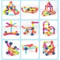 36 Piece Kids Variety Magnetic Bar Sticks - Educational Puzzle Toy