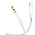 UPA19  Lightning to DC 3.5mm Audio Conversion Cable (white) - 1M
