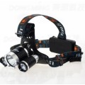 3 LED Headlamp CREE XML T6 6000 Lumens Rechargeable Headlights frontale lamp +2 pcs 18650 battery...
