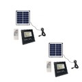 35W Outdoor Wall Solar LED Flood Light TS-136 Pack of Two