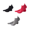 Yoga Socks - 3 Pack - 1 Black and 1 Grey and 1 Purple