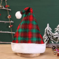 6 Pack New Christmas Lattice Party Hats in Red and Green Snowflake Hat
