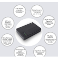 14000mAh Multi-functional DC Mini UPS - Overload &amp; Short Circuit Protection