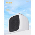 Personal Heater Mini Desktop Fast Heat Fan - White