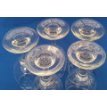 5 Sherry Glasses / Wine Glasses - Household | glassware | kitchen | glasses | sherry