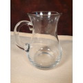 Small glass jug hand made