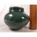 Small Ceramic Bowl - Grahamstown Pottery - Green - 8.5cms apprx tall