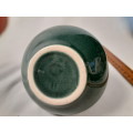 Small Ceramic Bowl - Grahamstown Pottery - Green - 8.5cms apprx tall