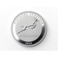 1 oz Officially licensed Cape Mint Silver proof like Springbok BU