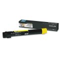 Lexmark X950X2YG Extra High Yield Yellow Laser Toner Cartridge X 950 DE
