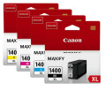 Canon PGI-1400XL MB2040 Original Multipack Ink Cartridge