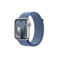 Apple Watch Series 9 GPS + Cellular Aluminum Case with Sport Loop (45mm)