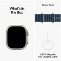 Apple Watch Ultra 2 GPS & Cellular, Titanium Case with Blue Ocean Band (49mm)