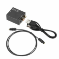 Digital to Analog Audio Converter Adapter RCA L/R 3.5mm