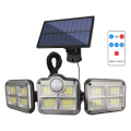 Solar Lights for Outdoor Security with Motion Sensor &amp; Remote &amp; Waterproof