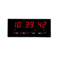 Digital LED Number Wall Clock with Date &amp; Temperature Display - JH-4622
