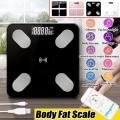 Andowl Wireless Rechargeable Smart Body Fat Scale