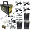 Solar Power Supply With Solar Panels And LED Lights Q-SP60