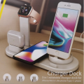 Andowl Q-L023 Multi-Function Charging Stand - White
