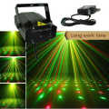 Andowl Mini Laser Stage Light System - Disco Party Lights - Black