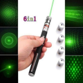 LMA - 6 in 1 Green Laser Pointer With Multi Patterns