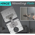 Hinge Repair Plate For Cabinet, Furniture Drawer or Window - 2 Pieces