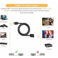 HDMI to VGA Cable 1.8M