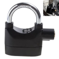 Alarm Padlock for Motorcycle Bike Bicycle Perfect Security With 110dB- SD