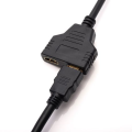 HDMI Splitter Adapter Cable 1 Male To 2 Female - 32cm