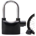 110dB Security Anti-Theft Waterproof Lock with Siren - Long Shackle