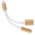 Raz Tech iPhone 7 Lightning to 3.5mm Audio Adapter - Gold