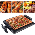 Non-Stick Electric Indoor Smokeless Grill and Griddle - 1000W - MTC