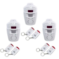 Remote Motion Sensor Wireless Alarm - AA Battery Operated-Pack Of 3