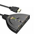 3-Port HDMI Switch with Pigtail Cable 4K Ultra HD