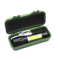 USB Rechargeable Pocket LED Camping Flashlight With Side Light