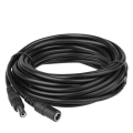 3m DC Black Power Extension Cable