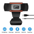 HD 1080P Webcam Computer PC WebCam for live Video Calling Conference Work