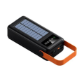 80000mAh Solar Power Charging Bank TR-957 80K - Black