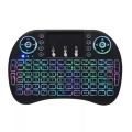 RGB Rechargeable Wireless 2.4ghz Keyboard LED Backlit Air Mouse