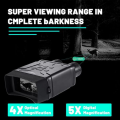 High-Definition 2.4 Inch TFT 4K Night Vision Binoculars with Infrared Light