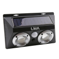 LMA- COB LED Motion Sensor Solar Powered LED Wall Light (Double Lights)