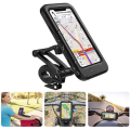 360 Degree Waterproof Motorcycle &amp; Bike Rotating Mount Phone Holder