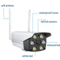 Outdoor Security Camera Night Vision Two-Way Audio Motion Detection Alarms