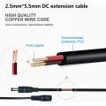 5M High Quality DC Extension Cable Value Pack