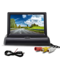 Foldable 4.3" Car Monitor, Reverse Camera LCD Display &amp; A Lanyard Keychain