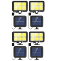 Set of 4 260LM Outdoor Waterproof Split Solar Induction Lamp AB-TA249-4